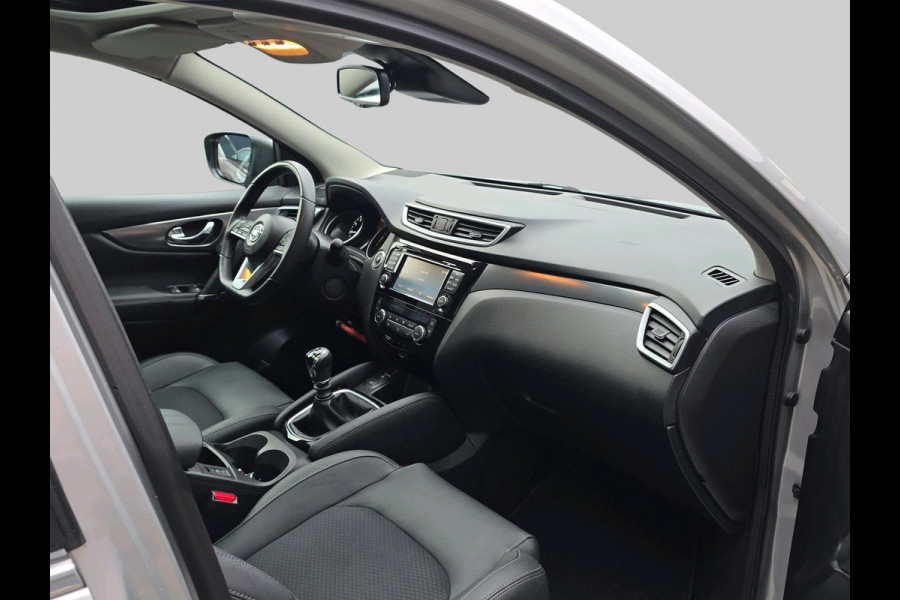 Nissan QASHQAI 1.2 Tekna | halfleder | panoramadak | stoelverwarming | LED | 19" velgen |