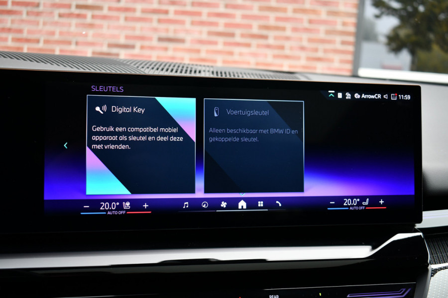 BMW 5 Serie Touring 520i M-Sport Pano Trekh B&W 21inch ACC 360 HUD Stoelventilatie Brooklyngrau