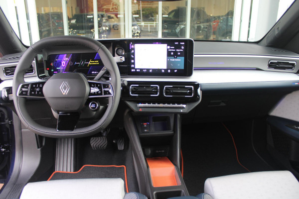 Renault 5 150PK COMFORT RANGE ROLAND-GARROS 52 kWh | NAVIGATIE SYSTEEM MET GOOGLE INTERGRATIE | HARMAN KARDON PREMIUM AUDIO | FULL LED KOPLAMPEN MET MICRO-OPTICS EN FRANSE VLAG | 10"R-LINK MULTIMEDIA | 18"GRONO LICHTMETALEN VELGEN | TWO-TONE CAROSSERIE KLEUR I.C.M. WARM TITANIUM DAKLIJSTEN | ELEKTRISCH VERWARMDE VOOR STOELEN / STUUR | BESTUURDERSSTOEL MET ELEKTRISCH VERSTELBARE LENDESTEUN | AUTOMATISCH INPARKEREN | FLANK GUARD PROTECTION | ADAPTIEVE CRUISE CONTROL MET STOP & GO | ACHTERUITRIJCAMERA | PRIVATIE GLASS | SFEERVERLICHTING IN DIVERSE KLEUREN | Renault 5 150PK COMFORT RANGE ROLAND-GARROS 52 kWh | NAVIGATIE SYSTEEM MET GOOGLE INTERGRATIE | HARMAN KARDON PREMIUM AUDIO | FULL LED KOPLAMPEN MET MICRO-OPTICS EN FRANSE VLAG | 10"R-LINK MULTIMEDIA | 18"GRONO LICHTMETALEN VELGEN | TWO-TONE CAROSSERIE KLEUR I.C.M. WARM TITANIUM DAKLIJSTEN | ELEKTRISCH VERWARMDE VOOR STOELEN / STUUR | BESTUURDERSSTOEL MET ELEKTRISCH VERSTELBARE LENDESTEUN | AUTOMATISCH INPARKEREN | FLANK GUARD PROTECTION | ADAPTIEVE CRUISE CONTROL MET STOP & GO | ACHTERUITRIJCAMERA | PRIVATIE GLASS | SFEERVERLICHTING IN DIVERSE KLEUREN |