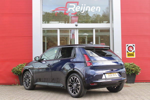 Renault 5 150PK COMFORT RANGE ROLAND-GARROS 52 kWh | NAVIGATIE SYSTEEM MET GOOGLE INTERGRATIE | HARMAN KARDON PREMIUM AUDIO | FULL LED KOPLAMPEN MET MICRO-OPTICS EN FRANSE VLAG | 10"R-LINK MULTIMEDIA | 18"GRONO LICHTMETALEN VELGEN | TWO-TONE CAROSSERIE KLEUR I.C.M. WARM TITANIUM DAKLIJSTEN | ELEKTRISCH VERWARMDE VOOR STOELEN / STUUR | BESTUURDERSSTOEL MET ELEKTRISCH VERSTELBARE LENDESTEUN | AUTOMATISCH INPARKEREN | FLANK GUARD PROTECTION | ADAPTIEVE CRUISE CONTROL MET STOP & GO | ACHTERUITRIJCAMERA | PRIVATIE GLASS | SFEERVERLICHTING IN DIVERSE KLEUREN | Renault 5 150PK COMFORT RANGE ROLAND-GARROS 52 kWh | NAVIGATIE SYSTEEM MET GOOGLE INTERGRATIE | HARMAN KARDON PREMIUM AUDIO | FULL LED KOPLAMPEN MET MICRO-OPTICS EN FRANSE VLAG | 10"R-LINK MULTIMEDIA | 18"GRONO LICHTMETALEN VELGEN | TWO-TONE CAROSSERIE KLEUR I.C.M. WARM TITANIUM DAKLIJSTEN | ELEKTRISCH VERWARMDE VOOR STOELEN / STUUR | BESTUURDERSSTOEL MET ELEKTRISCH VERSTELBARE LENDESTEUN | AUTOMATISCH INPARKEREN | FLANK GUARD PROTECTION | ADAPTIEVE CRUISE CONTROL MET STOP & GO | ACHTERUITRIJCAMERA | PRIVATIE GLASS | SFEERVERLICHTING IN DIVERSE KLEUREN |