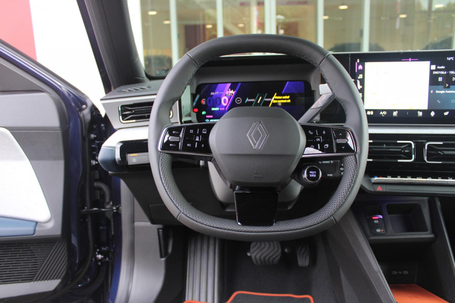 Renault 5 150PK COMFORT RANGE ROLAND-GARROS 52 kWh | NAVIGATIE SYSTEEM MET GOOGLE INTERGRATIE | HARMAN KARDON PREMIUM AUDIO | FULL LED KOPLAMPEN MET MICRO-OPTICS EN FRANSE VLAG | 10"R-LINK MULTIMEDIA | 18"GRONO LICHTMETALEN VELGEN | TWO-TONE CAROSSERIE KLEUR I.C.M. WARM TITANIUM DAKLIJSTEN | ELEKTRISCH VERWARMDE VOOR STOELEN / STUUR | BESTUURDERSSTOEL MET ELEKTRISCH VERSTELBARE LENDESTEUN | AUTOMATISCH INPARKEREN | FLANK GUARD PROTECTION | ADAPTIEVE CRUISE CONTROL MET STOP & GO | ACHTERUITRIJCAMERA | PRIVATIE GLASS | SFEERVERLICHTING IN DIVERSE KLEUREN | Renault 5 150PK COMFORT RANGE ROLAND-GARROS 52 kWh | NAVIGATIE SYSTEEM MET GOOGLE INTERGRATIE | HARMAN KARDON PREMIUM AUDIO | FULL LED KOPLAMPEN MET MICRO-OPTICS EN FRANSE VLAG | 10"R-LINK MULTIMEDIA | 18"GRONO LICHTMETALEN VELGEN | TWO-TONE CAROSSERIE KLEUR I.C.M. WARM TITANIUM DAKLIJSTEN | ELEKTRISCH VERWARMDE VOOR STOELEN / STUUR | BESTUURDERSSTOEL MET ELEKTRISCH VERSTELBARE LENDESTEUN | AUTOMATISCH INPARKEREN | FLANK GUARD PROTECTION | ADAPTIEVE CRUISE CONTROL MET STOP & GO | ACHTERUITRIJCAMERA | PRIVATIE GLASS | SFEERVERLICHTING IN DIVERSE KLEUREN |