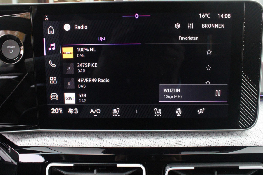 Renault 5 150PK COMFORT RANGE ROLAND-GARROS 52 kWh | NAVIGATIE SYSTEEM MET GOOGLE INTERGRATIE | HARMAN KARDON PREMIUM AUDIO | FULL LED KOPLAMPEN MET MICRO-OPTICS EN FRANSE VLAG | 10"R-LINK MULTIMEDIA | 18"GRONO LICHTMETALEN VELGEN | TWO-TONE CAROSSERIE KLEUR I.C.M. WARM TITANIUM DAKLIJSTEN | ELEKTRISCH VERWARMDE VOOR STOELEN / STUUR | BESTUURDERSSTOEL MET ELEKTRISCH VERSTELBARE LENDESTEUN | AUTOMATISCH INPARKEREN | FLANK GUARD PROTECTION | ADAPTIEVE CRUISE CONTROL MET STOP & GO | ACHTERUITRIJCAMERA | PRIVATIE GLASS | SFEERVERLICHTING IN DIVERSE KLEUREN | Renault 5 150PK COMFORT RANGE ROLAND-GARROS 52 kWh | NAVIGATIE SYSTEEM MET GOOGLE INTERGRATIE | HARMAN KARDON PREMIUM AUDIO | FULL LED KOPLAMPEN MET MICRO-OPTICS EN FRANSE VLAG | 10"R-LINK MULTIMEDIA | 18"GRONO LICHTMETALEN VELGEN | TWO-TONE CAROSSERIE KLEUR I.C.M. WARM TITANIUM DAKLIJSTEN | ELEKTRISCH VERWARMDE VOOR STOELEN / STUUR | BESTUURDERSSTOEL MET ELEKTRISCH VERSTELBARE LENDESTEUN | AUTOMATISCH INPARKEREN | FLANK GUARD PROTECTION | ADAPTIEVE CRUISE CONTROL MET STOP & GO | ACHTERUITRIJCAMERA | PRIVATIE GLASS | SFEERVERLICHTING IN DIVERSE KLEUREN |