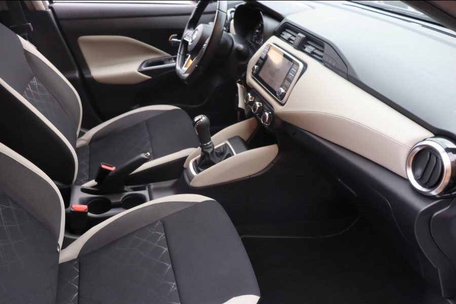 Nissan Micra 1.0 IG-T N-Connecta org.NL a.camera parelmoer