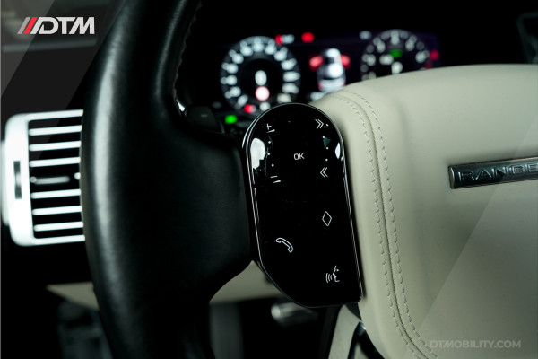 Land Rover Range Rover P400e Vogue | Head-up | Matrix | Koelkast | Panoramadak Land Rover Range Rover P400e Vogue | Head-up | Matrix | Koelkast | Panoramadak