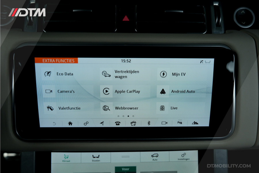 Land Rover Range Rover P400e Vogue | Head-up | Matrix | Koelkast | Panoramadak Land Rover Range Rover P400e Vogue | Head-up | Matrix | Koelkast | Panoramadak