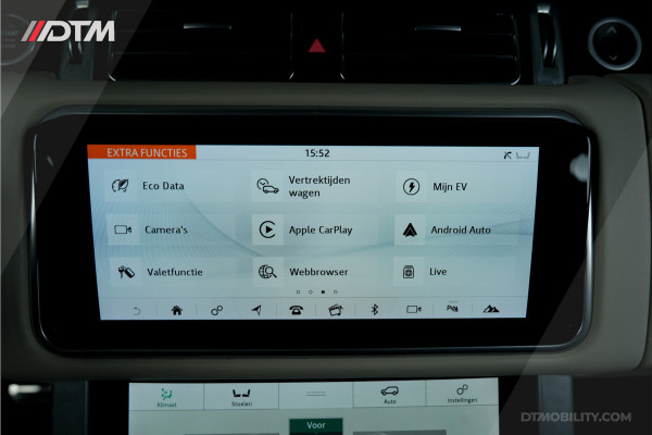 Land Rover Range Rover P400e Vogue | Head-up | Matrix | Koelkast | Panoramadak Land Rover Range Rover P400e Vogue | Head-up | Matrix | Koelkast | Panoramadak