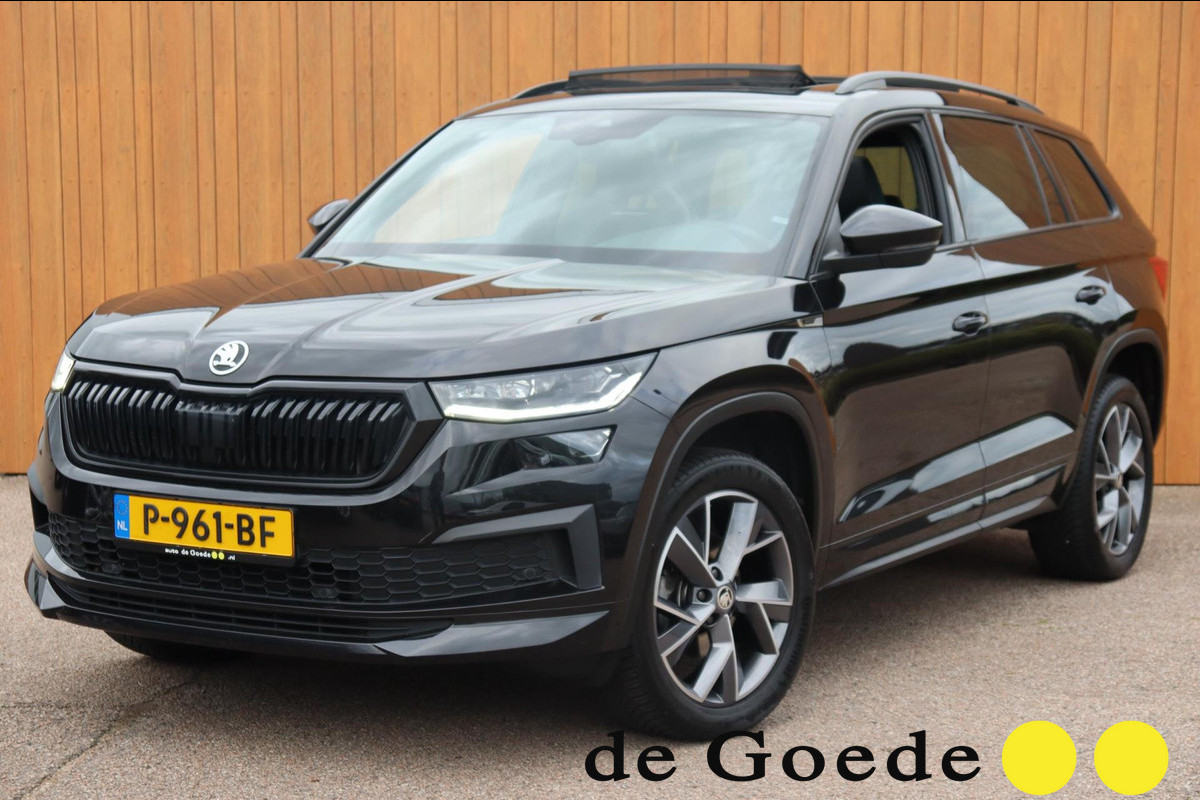 Škoda Kodiaq 1.5 TSI Sportline Business org.Nl el.trekhaak el.schuifdak canton stuur+stoelverw. el.klep Škoda Kodiaq 1.5 TSI Sportline Business org.Nl el.trekhaak el.schuifdak canton stuur+stoelverw. el.klep