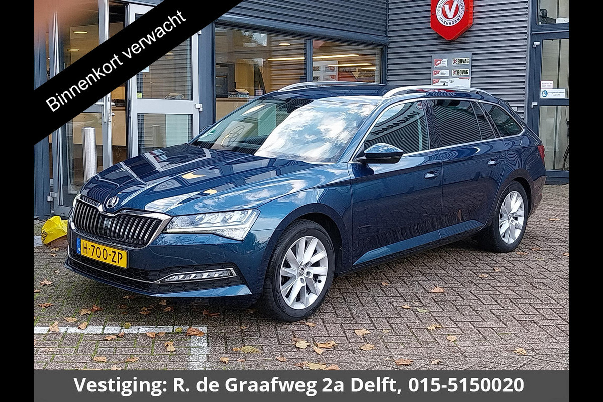 Škoda Superb Combi 1.5 TSI ACT Business Edition Automaat Škoda Superb Combi 1.5 TSI ACT Business Edition Automaat