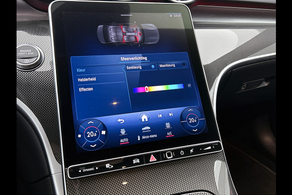 Mercedes-Benz C-Klasse 180 AMG Line Multispaaks lichtmetalen velgen 19 inch. Navigatie | parking support met camera achter | Inclusief 24 maanden MB Certified garantie voor Europa.