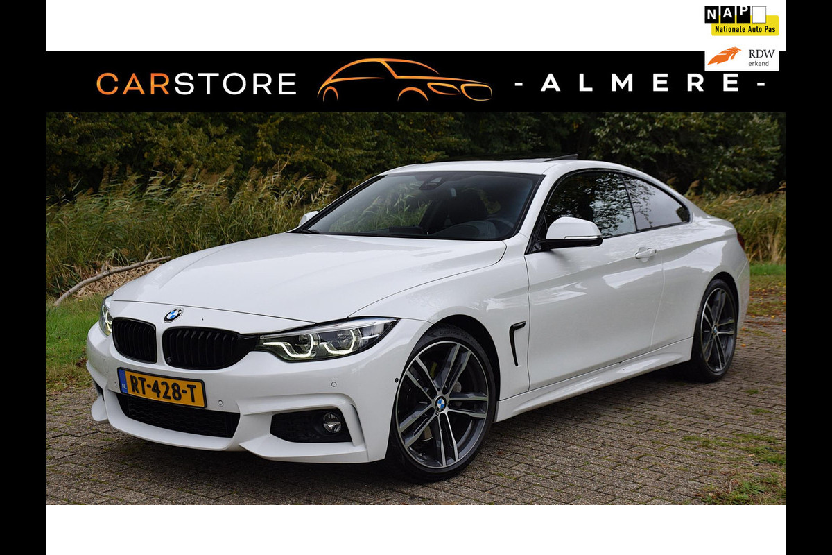 BMW 4 Serie Coupé 440i High Executive*M-Pakket*Dak*Keyless*Head-up*VOL!!!