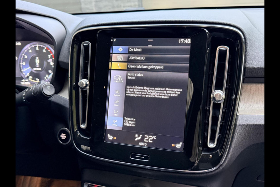 Volvo XC40 1.5 T5 Twin Engine Inscription Automaat | Leren bekleding | LED verlichting | Stoelverwarming | Getint glas | 19 inch lichtmetal Volvo XC40 1.5 T5 Twin Engine Inscription Automaat | Leren bekleding | LED verlichting | Stoelverwarming | Getint glas | 19 inch lichtmetal