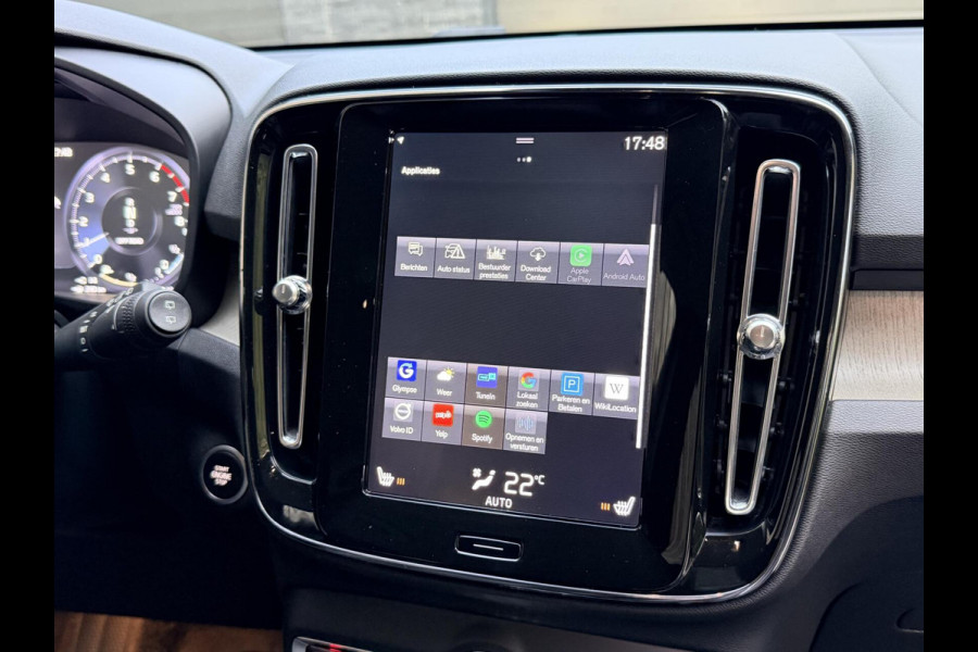 Volvo XC40 1.5 T5 Twin Engine Inscription Automaat | Leren bekleding | LED verlichting | Stoelverwarming | Getint glas | 19 inch lichtmetal Volvo XC40 1.5 T5 Twin Engine Inscription Automaat | Leren bekleding | LED verlichting | Stoelverwarming | Getint glas | 19 inch lichtmetal