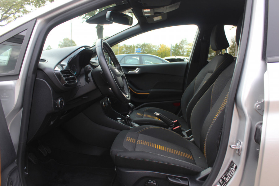 Ford Fiesta 1.0 EcoBoost Active / Camera / CarPlay / Keyless / 18'' / B&O / Stuur+Stoelverwarming / Dodehoek / DAB