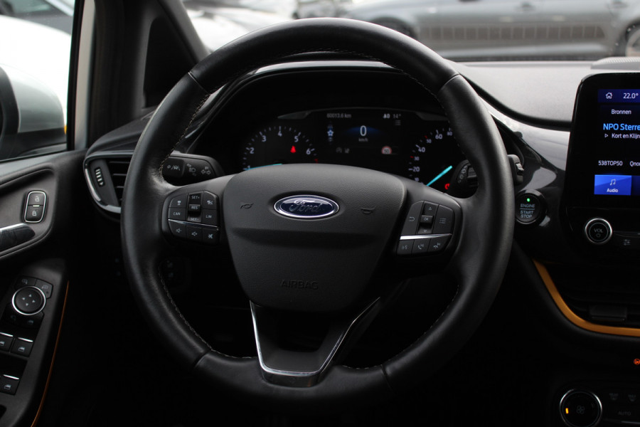 Ford Fiesta 1.0 EcoBoost Active / Camera / CarPlay / Keyless / 18'' / B&O / Stuur+Stoelverwarming / Dodehoek / DAB