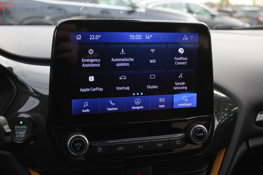 Ford Fiesta 1.0 EcoBoost Active / Camera / CarPlay / Keyless / 18'' / B&O / Stuur+Stoelverwarming / Dodehoek / DAB