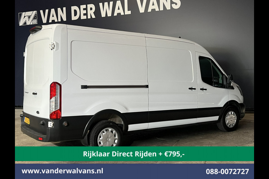 Ford Transit 2.0 TDCI 131pk L3H2 Euro6 *Rijklaar Direct Rijden* Airco | Camera | Navigatie | Apple Carplay | Android Auto | Stoelverwarming Verwarmde voorruit, Cruisecontrol, Parkeersensoren, Elektrisch verstelbare bestuurdersstoel, Bijrijdersbank Ford Transit 2.0 TDCI 131pk L3H2 Euro6 *Rijklaar Direct Rijden* Airco | Camera | Navigatie | Apple Carplay | Android Auto | Stoelverwarming Verwarmde voorruit, Cruisecontrol, Parkeersensoren, Elektrisch verstelbare bestuurdersstoel, Bijrijdersbank