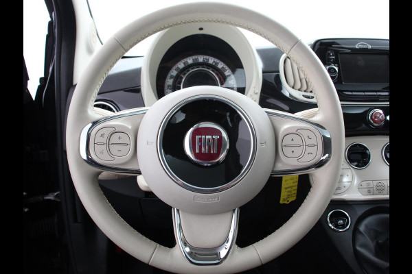 Fiat 500 1.2 Lounge | Navigatie | Lederen Interieur | Climate Control | Panoramadak | Parkeer sensoren