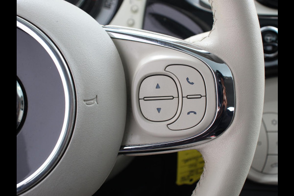 Fiat 500 1.2 Lounge | Navigatie | Lederen Interieur | Climate Control | Panoramadak | Parkeer sensoren