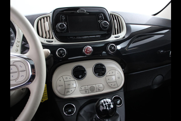Fiat 500 1.2 Lounge | Navigatie | Lederen Interieur | Climate Control | Panoramadak | Parkeer sensoren