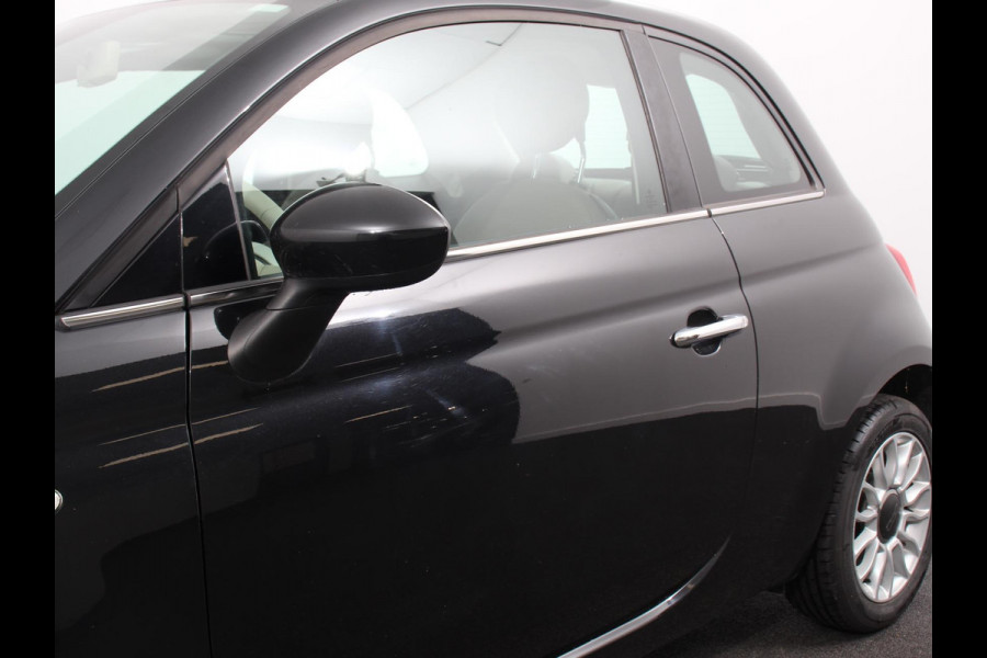 Fiat 500 1.2 Lounge | Navigatie | Lederen Interieur | Climate Control | Panoramadak | Parkeer sensoren