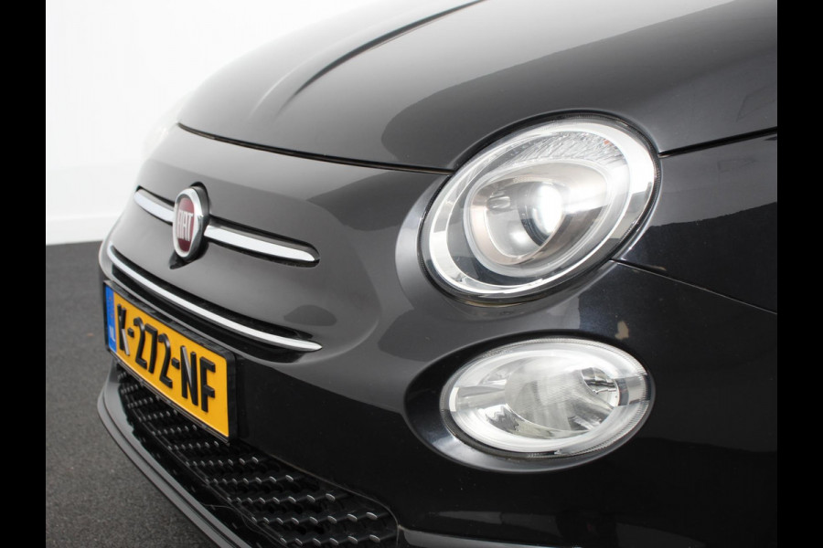 Fiat 500 1.2 Lounge | Navigatie | Lederen Interieur | Climate Control | Panoramadak | Parkeer sensoren