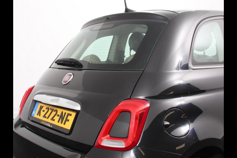 Fiat 500 1.2 Lounge | Navigatie | Lederen Interieur | Climate Control | Panoramadak | Parkeer sensoren