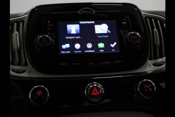 Fiat 500 1.2 Lounge | Navigatie | Lederen Interieur | Climate Control | Panoramadak | Parkeer sensoren