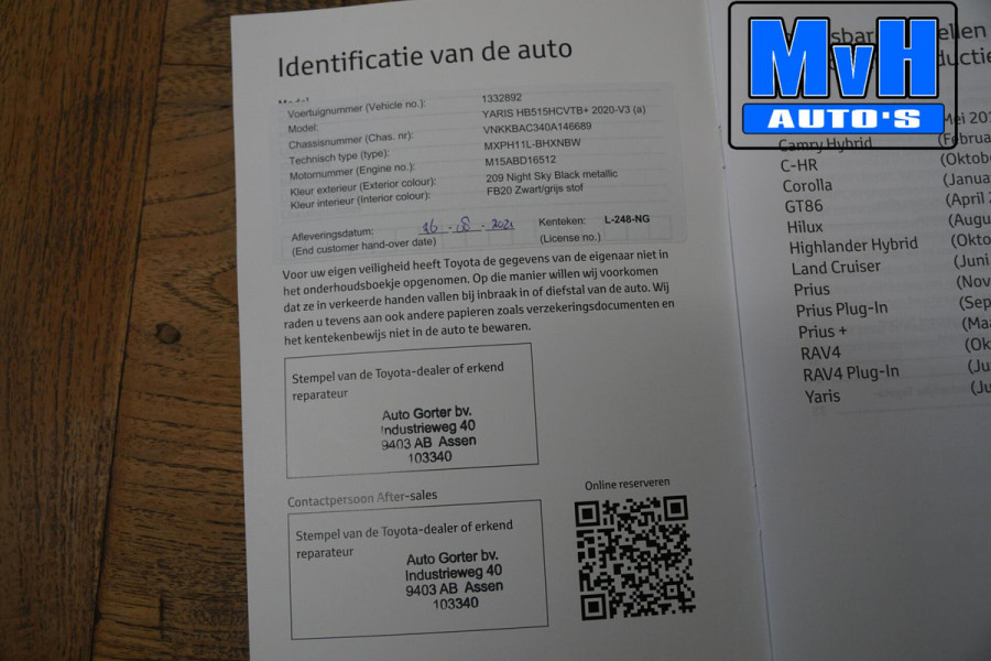 Toyota Yaris 1.5 Hybrid Business Plus|CAMERA|LED|CARPLAY|ACC Toyota Yaris 1.5 Hybrid Business Plus|CAMERA|LED|CARPLAY|ACC