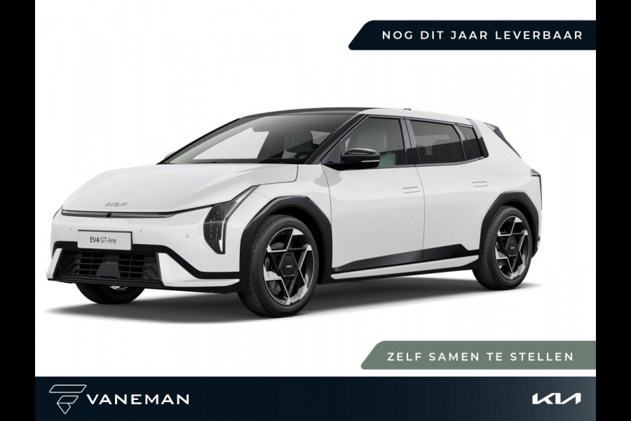Kia EV4 GT-Line Business Edition 81.4 kWh | DIT JAAR NOG RIJDEN | Tijdelijk gratis Metallic Lak t.w.v. € 895,- | Zelf samenstellen