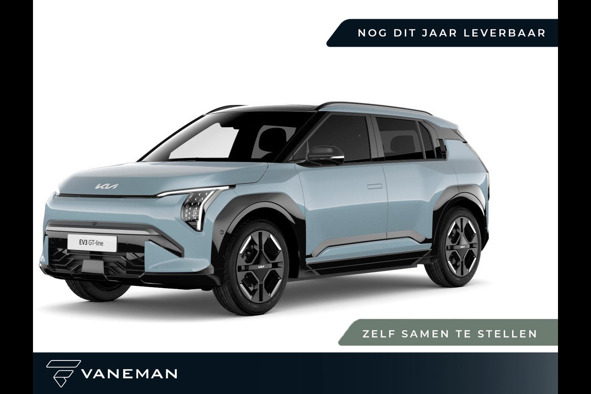 Kia EV3 GT-Line 81.4 kWh | Achterbank verwarmd | Zelf samenstellen Kia EV3 GT-Line 81.4 kWh | Achterbank verwarmd | Zelf samenstellen