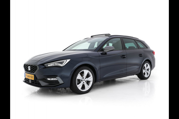Seat Leon Sportstourer 2.0 TDI FR Business Intense (INCL-BTW) Aut.  *PANO | FULL-LED | ADAPTIVE-CRUISE | DIGI-COCKPIT | NAVI-FULLMAP | LEATHER-MICROFIBRE | CARPLAY | KEYLESS | SHIFT-PADDLES | SPORT-SEATS | AMBIENT-LIGHT | CAMERA | 17''ALU | T