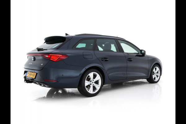 Seat Leon Sportstourer 2.0 TDI FR Business Intense (INCL-BTW) Aut.  *PANO | FULL-LED | ADAPTIVE-CRUISE | DIGI-COCKPIT | NAVI-FULLMAP | LEATHER-MICROFIBRE | CARPLAY | KEYLESS | SHIFT-PADDLES | SPORT-SEATS | AMBIENT-LIGHT | CAMERA | 17''ALU | T