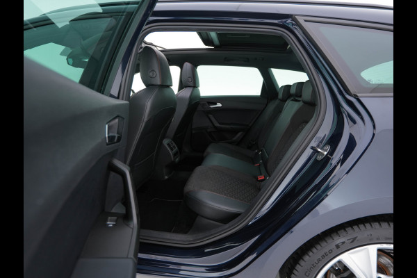 Seat Leon Sportstourer 2.0 TDI FR Business Intense (INCL-BTW) Aut.  *PANO | FULL-LED | ADAPTIVE-CRUISE | DIGI-COCKPIT | NAVI-FULLMAP | LEATHER-MICROFIBRE | CARPLAY | KEYLESS | SHIFT-PADDLES | SPORT-SEATS | AMBIENT-LIGHT | CAMERA | 17''ALU | T