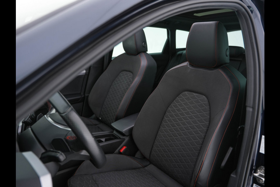 Seat Leon Sportstourer 2.0 TDI FR Business Intense (INCL-BTW) Aut.  *PANO | FULL-LED | ADAPTIVE-CRUISE | DIGI-COCKPIT | NAVI-FULLMAP | LEATHER-MICROFIBRE | CARPLAY | KEYLESS | SHIFT-PADDLES | SPORT-SEATS | AMBIENT-LIGHT | CAMERA | 17''ALU | T