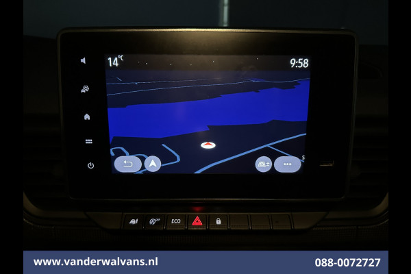 Renault Trafic 2.0 dCi 131pk L2H1 Euro6 Airco | Navigatie | LED | Cruisecontrol | Parkeersensoren Bijrijdersbank, 2500kg trekvermogen