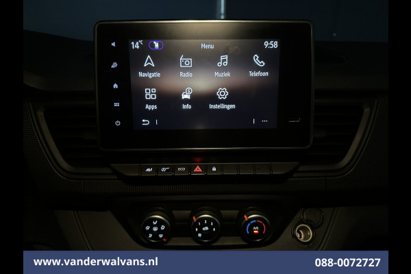 Renault Trafic 2.0 dCi 131pk L2H1 Euro6 Airco | Navigatie | LED | Cruisecontrol | Parkeersensoren Bijrijdersbank, 2500kg trekvermogen