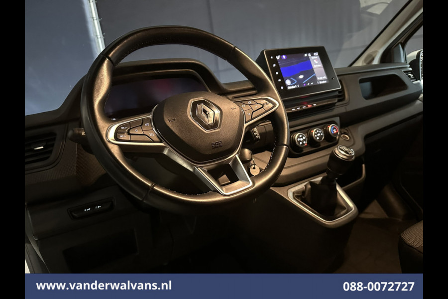 Renault Trafic 2.0 dCi 131pk L2H1 Euro6 Airco | Navigatie | LED | Cruisecontrol | Parkeersensoren Bijrijdersbank, 2500kg trekvermogen