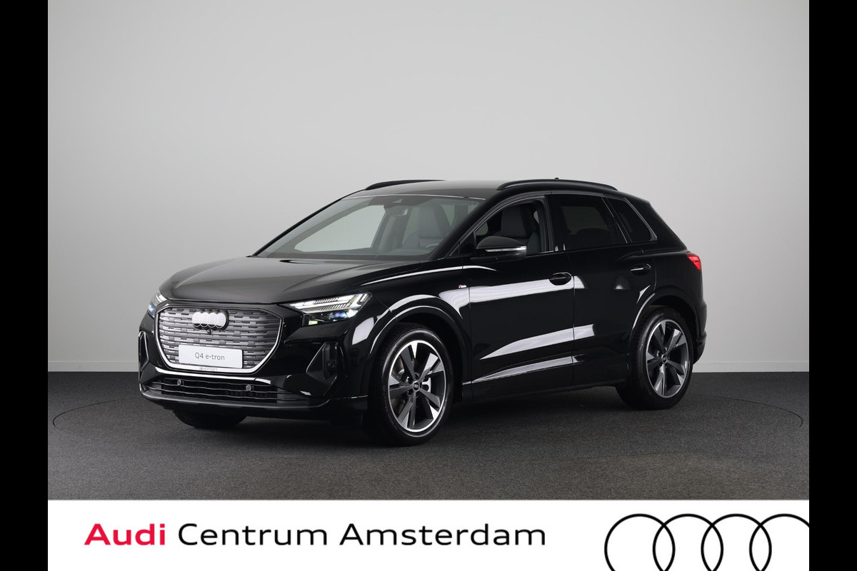 Audi Q4 e-tron 40 S edition 63 kWh 204pk | Achteruitrijcamera | Comfortpakket | Assistentiepakket plus | Optiekpakket zwart plus | Privacy glas | Adaptive cruise control | Audi Q4 e-tron 40 S edition 63 kWh 204pk | Achteruitrijcamera | Comfortpakket | Assistentiepakket plus | Optiekpakket zwart plus | Privacy glas | Adaptive cruise control |
