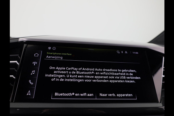 Audi Q4 e-tron 40 S edition 63 kWh 204pk | Achteruitrijcamera | Comfortpakket | Assistentiepakket plus | Optiekpakket zwart plus | Privacy glas | Adaptive cruise control |