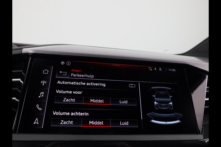 Audi Q4 e-tron 40 S edition 63 kWh 204pk | Achteruitrijcamera | Comfortpakket | Assistentiepakket plus | Optiekpakket zwart plus | Privacy glas | Adaptive cruise control |