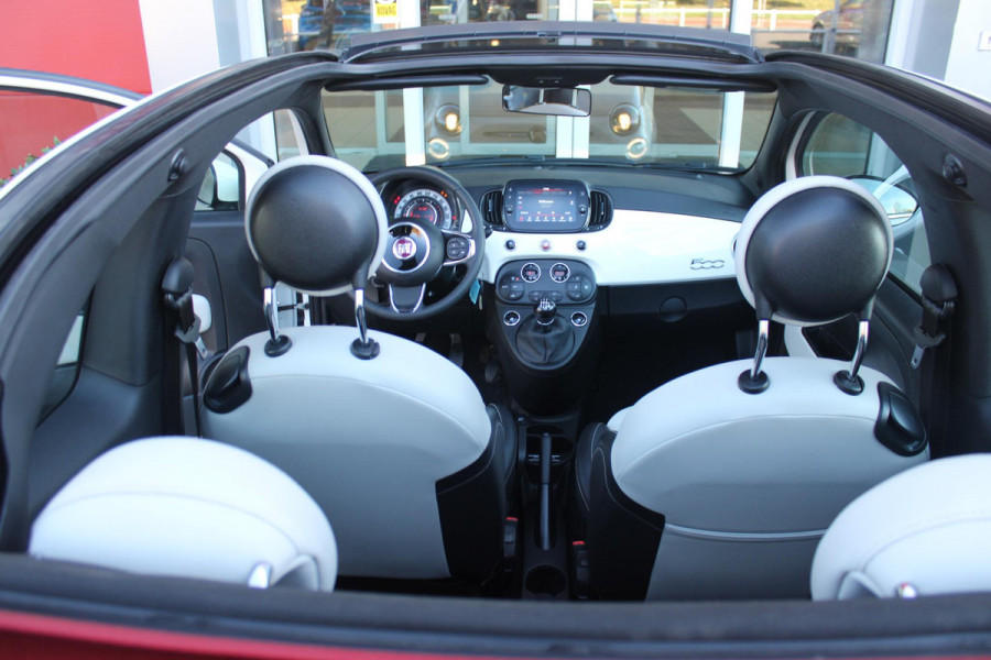 Fiat 500 1.0 72PK HYbrid DOLCEVITA CABRIO | ELEKRISCH BEDIENBAAR CABRIODAK | CLIMATE CONTROL | DAB+ RADIO | CRUISE CONTROL | HALF STOF HALF LEDEREN BEKLEDING | 15"LICHT METALEN VELGEN | LED DAGRIJ VERLICHTING | Fiat 500 1.0 72PK HYbrid DOLCEVITA CABRIO | ELEKRISCH BEDIENBAAR CABRIODAK | CLIMATE CONTROL | DAB+ RADIO | CRUISE CONTROL | HALF STOF HALF LEDEREN BEKLEDING | 15"LICHT METALEN VELGEN | LED DAGRIJ VERLICHTING |