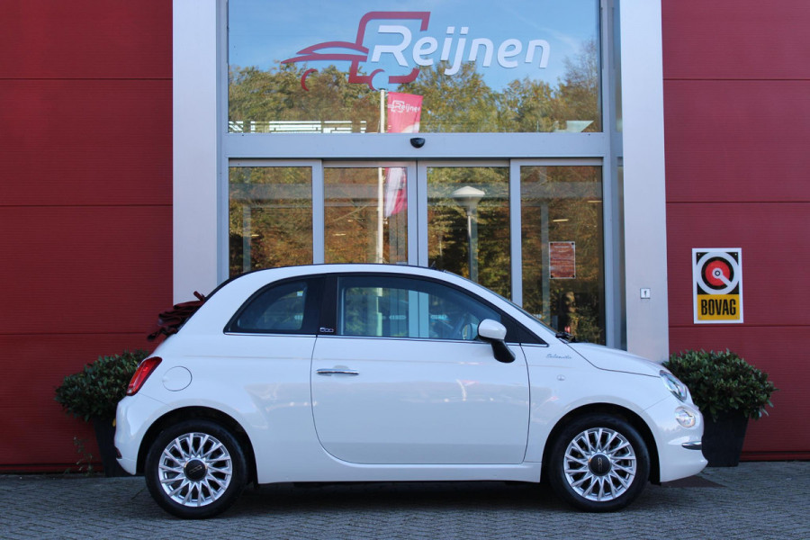 Fiat 500 1.0 72PK HYbrid DOLCEVITA CABRIO | ELEKRISCH BEDIENBAAR CABRIODAK | CLIMATE CONTROL | DAB+ RADIO | CRUISE CONTROL | HALF STOF HALF LEDEREN BEKLEDING | 15"LICHT METALEN VELGEN | LED DAGRIJ VERLICHTING | Fiat 500 1.0 72PK HYbrid DOLCEVITA CABRIO | ELEKRISCH BEDIENBAAR CABRIODAK | CLIMATE CONTROL | DAB+ RADIO | CRUISE CONTROL | HALF STOF HALF LEDEREN BEKLEDING | 15"LICHT METALEN VELGEN | LED DAGRIJ VERLICHTING |