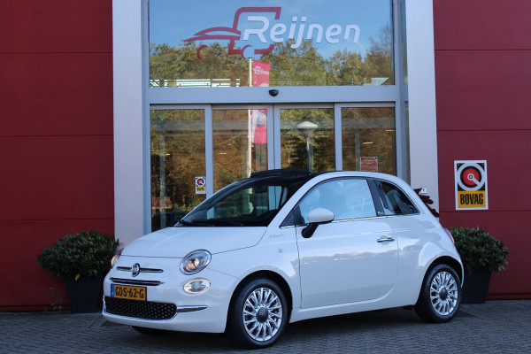 Fiat 500 1.0 72PK HYbrid DOLCEVITA CABRIO | ELEKRISCH BEDIENBAAR CABRIODAK | CLIMATE CONTROL | DAB+ RADIO | CRUISE CONTROL | HALF STOF HALF LEDEREN BEKLEDING | 15"LICHT METALEN VELGEN | LED DAGRIJ VERLICHTING | Fiat 500 1.0 72PK HYbrid DOLCEVITA CABRIO | ELEKRISCH BEDIENBAAR CABRIODAK | CLIMATE CONTROL | DAB+ RADIO | CRUISE CONTROL | HALF STOF HALF LEDEREN BEKLEDING | 15"LICHT METALEN VELGEN | LED DAGRIJ VERLICHTING |