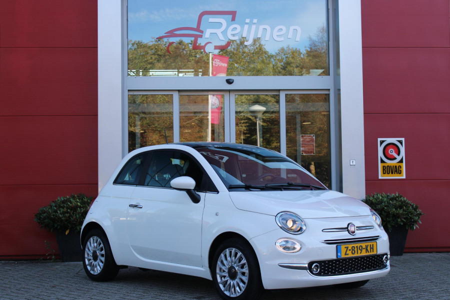 Fiat 500 1.0 72PK HYbrid DOLCEVITA FINALE | PANORAMA DAK | APPLE CARPLAY / ANDROID AUTO | ELEKTRISCHE RAMEN VOOR | PARKEERSENSOREN ACHTER |  LED DAGRIJVERLICHTING | 15"LICHTMETALEN VELGEN | CRUISE CONTROL | IN 2 DELEN NEERKLAPBARE ACHTERBANK | AIRCO | MISTLAMPEN VOOR | Fiat 500 1.0 72PK HYbrid DOLCEVITA FINALE | PANORAMA DAK | APPLE CARPLAY / ANDROID AUTO | ELEKTRISCHE RAMEN VOOR | PARKEERSENSOREN ACHTER |  LED DAGRIJVERLICHTING | 15"LICHTMETALEN VELGEN | CRUISE CONTROL | IN 2 DELEN NEERKLAPBARE ACHTERBANK | AIRCO | MISTLAMPEN VOOR |