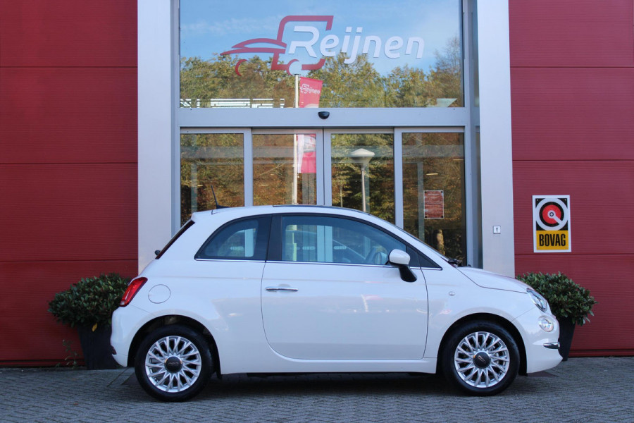 Fiat 500 1.0 72PK HYbrid DOLCEVITA FINALE | PANORAMA DAK | APPLE CARPLAY / ANDROID AUTO | ELEKTRISCHE RAMEN VOOR | PARKEERSENSOREN ACHTER |  LED DAGRIJVERLICHTING | 15"LICHTMETALEN VELGEN | CRUISE CONTROL | IN 2 DELEN NEERKLAPBARE ACHTERBANK | AIRCO | MISTLAMPEN VOOR | Fiat 500 1.0 72PK HYbrid DOLCEVITA FINALE | PANORAMA DAK | APPLE CARPLAY / ANDROID AUTO | ELEKTRISCHE RAMEN VOOR | PARKEERSENSOREN ACHTER |  LED DAGRIJVERLICHTING | 15"LICHTMETALEN VELGEN | CRUISE CONTROL | IN 2 DELEN NEERKLAPBARE ACHTERBANK | AIRCO | MISTLAMPEN VOOR |