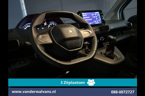 Peugeot Partner 1.5 BlueHDI L1H1 Euro6 Airco | 3-Zits | Apple Carplay | Android Auto | Cruisecontrol Parkeersensoren, Bijrijdersbank Peugeot Partner 1.5 BlueHDI L1H1 Euro6 Airco | 3-Zits | Apple Carplay | Android Auto | Cruisecontrol Parkeersensoren, Bijrijdersbank