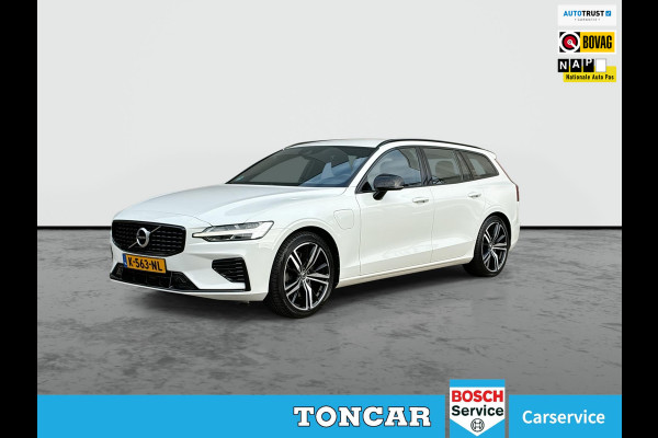 Volvo V60 2.0 T6 Recharge AWD R-Design 341PK! | Stoel- stuurverwarming | Lederen Sportstoelen | Park Assist | Adapt Cruise Control