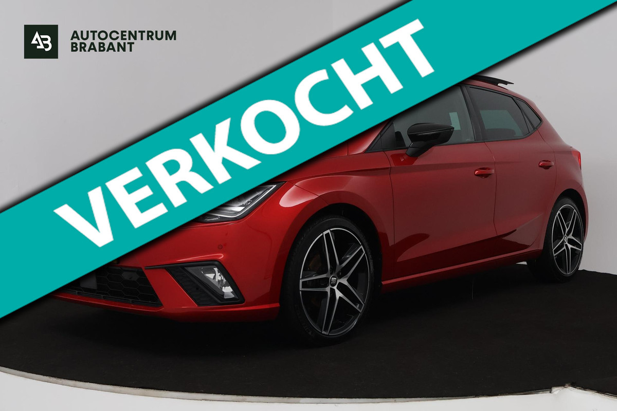 Seat Ibiza 1.0 TSI FR Business Intense Automaat (PANORAMADAK, DIGITALE COCKPIT, CARPLAY, XENON, CAMERA, PDC, GOED ONDERHOUDEN) Seat Ibiza 1.0 TSI FR Business Intense Automaat (PANORAMADAK, DIGITALE COCKPIT, CARPLAY, XENON, CAMERA, PDC, GOED ONDERHOUDEN)