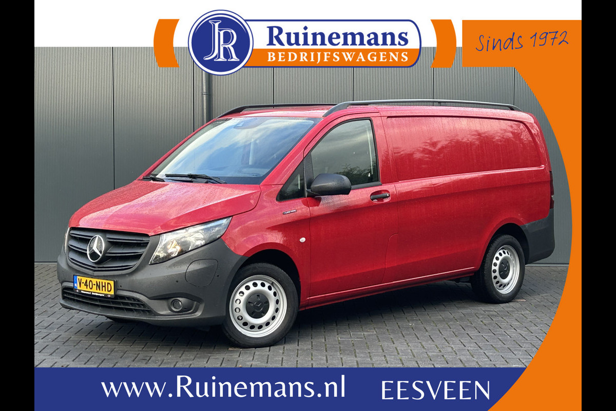 Mercedes-Benz eVito 66 kWh 116 PK BPM VRIJ / 14.706 KM !! / L2H1 / AUTOMAAT / ACHTERKLEP / AIRCO / CRUISE / NAVI / CARPLAY / STOELVERWARMING / 3-ZIT Mercedes-Benz eVito 66 kWh 116 PK BPM VRIJ / 14.706 KM !! / L2H1 / AUTOMAAT / ACHTERKLEP / AIRCO / CRUISE / NAVI / CARPLAY / STOELVERWARMING / 3-ZIT