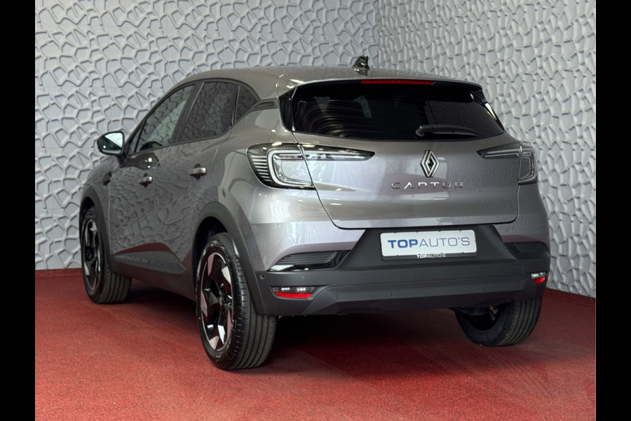 Renault Captur 1.3 MILD HYBRID 160 TECHNO CAMERA 18''LMV STOEL/STUUR .VERW PURE VISION LED 10'' R-LINK NAVI 2025 EDC-automaat (Efficiënt Dual Clutch) 7 Versnellingen 1200KG Trekgewicht